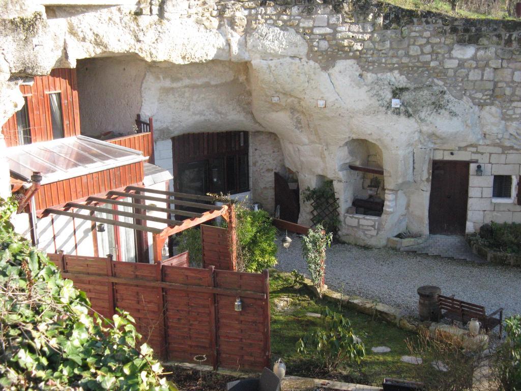 Les Troglos De Beaulieu Loches Ngoại thất bức ảnh