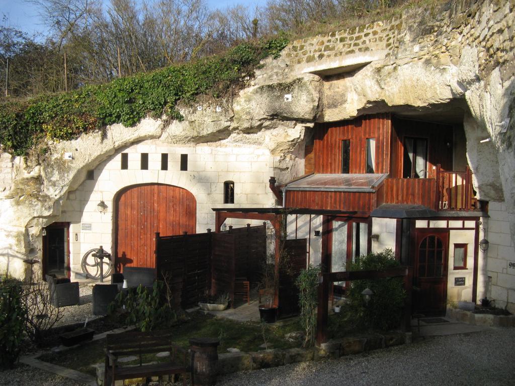 Les Troglos De Beaulieu Loches Ngoại thất bức ảnh