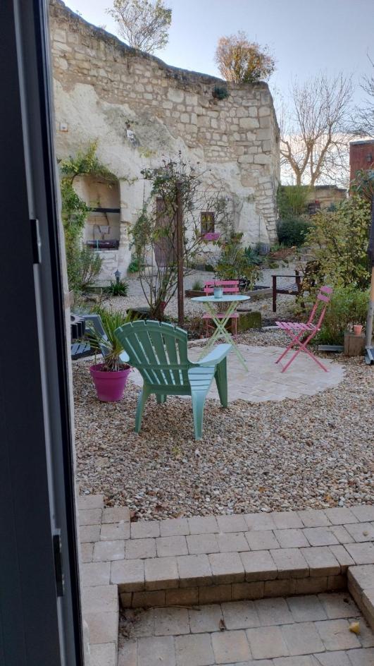Les Troglos De Beaulieu Loches Ngoại thất bức ảnh