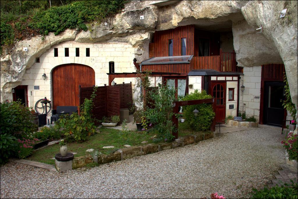 Les Troglos De Beaulieu Loches Ngoại thất bức ảnh